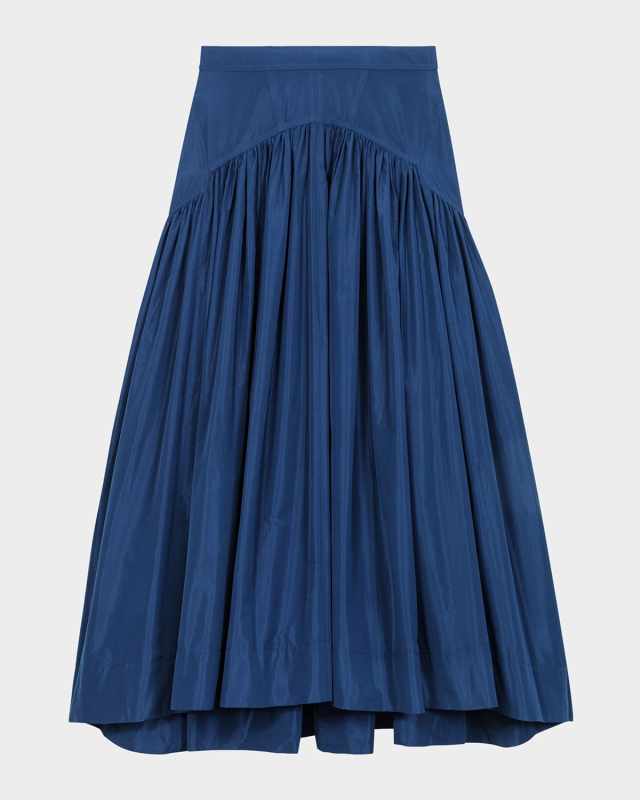 Jupetina Satin Maxi Skirt